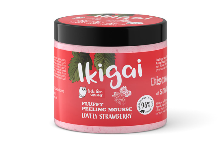 Ikigai – Fluffy Peeling Mousse | Lovely Strawberry