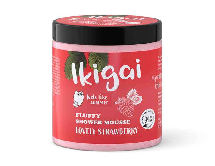 Ikigai – Fluffy Shower Mousse | Lovely Strawberry